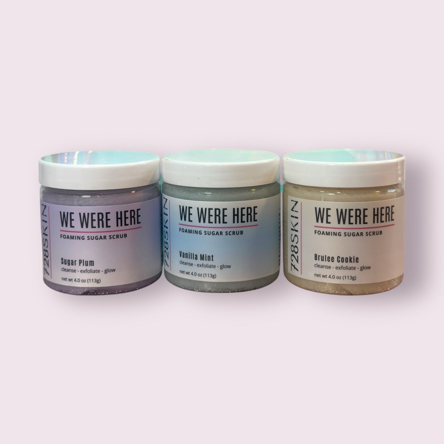 Merry Scrubmas Foaming Sugar Scrub Trio